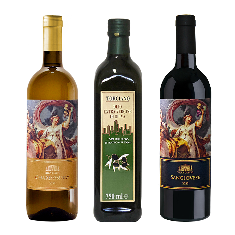 Italy Lovers - Wine and Oil Set